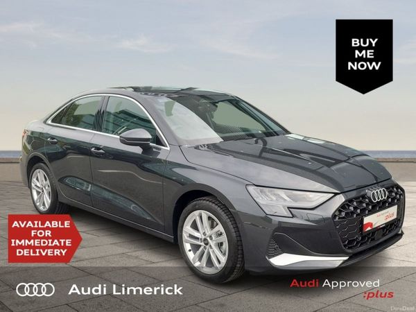 Audi A3 Saloon, Petrol, 2026, Grey