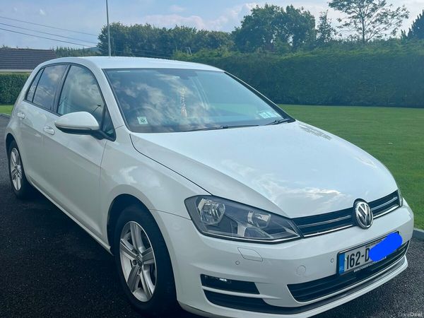 Volkswagen Golf Hatchback, Diesel, 2016, White