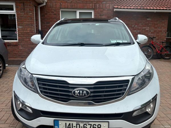 Kia Sportage SUV, Diesel, 2014, White