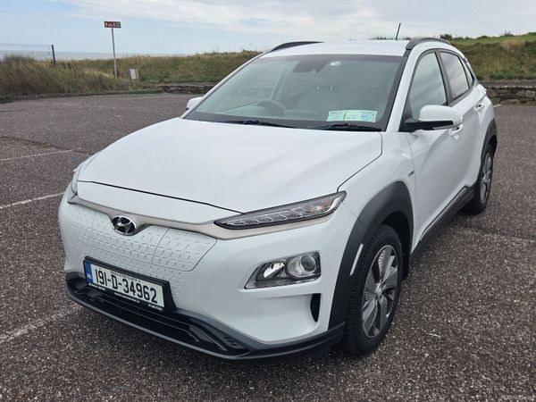 Hyundai KONA MPV, Electric, 2019, White