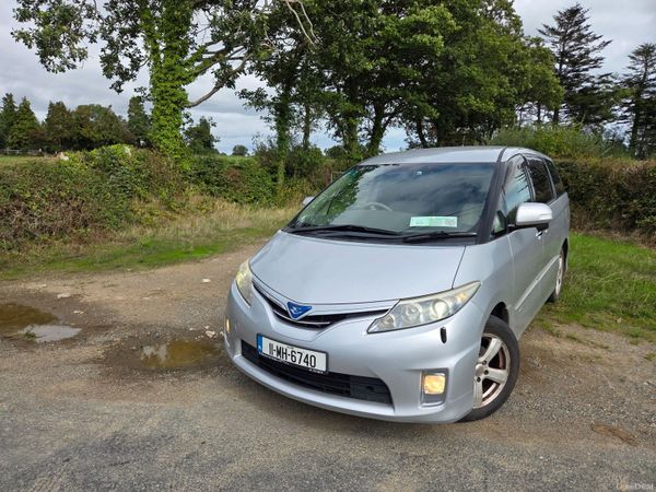 Toyota Estima MPV, Petrol Hybrid, 2011, Silver