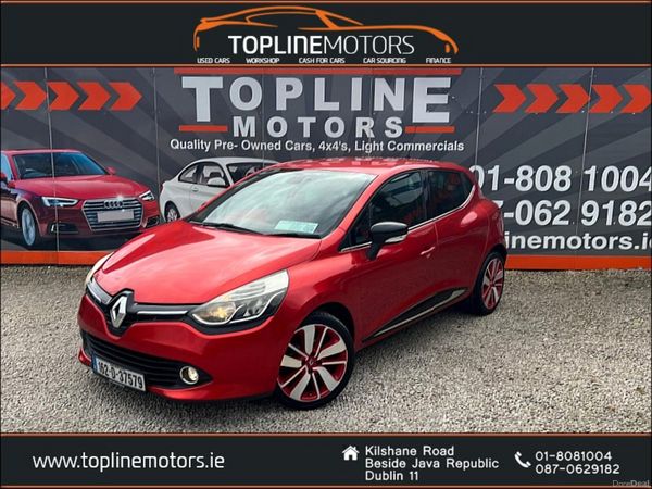 Renault Clio Hatchback, Petrol, 2016, Red
