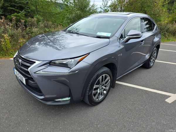 Lexus NX SUV, Petrol Hybrid, 2017, Grey