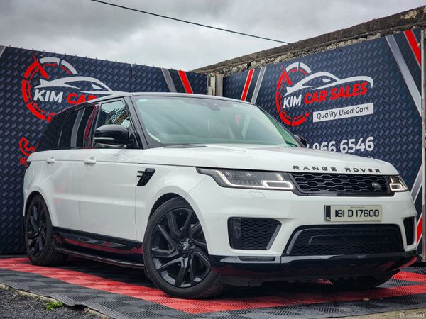 Land Rover Range Rover Sport SUV, Diesel, 2018, White