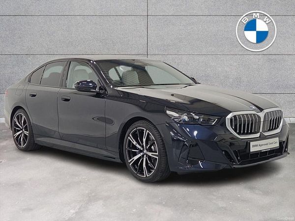BMW 5-Series Saloon, Petrol Plug-in Hybrid, 2026, Black