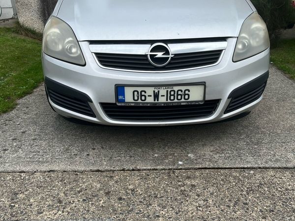 Opel Zafira MPV, Petrol, 2006, Silver