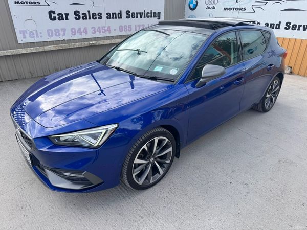 SEAT Leon Estate, Petrol Plug-in Hybrid, 2021, Blue