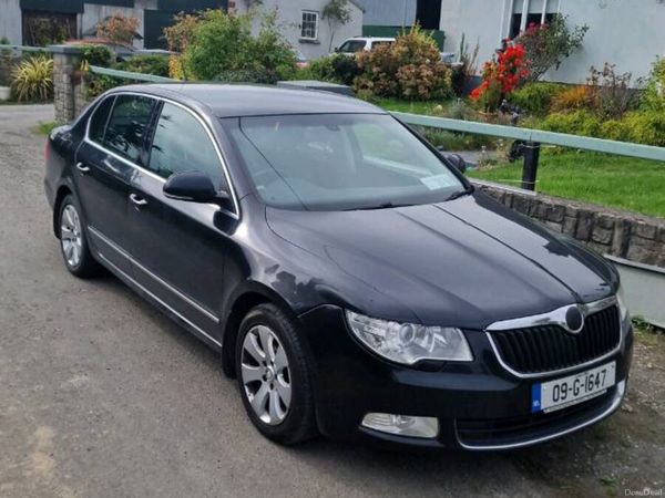 Skoda Superb Saloon, Diesel, 2009, Black