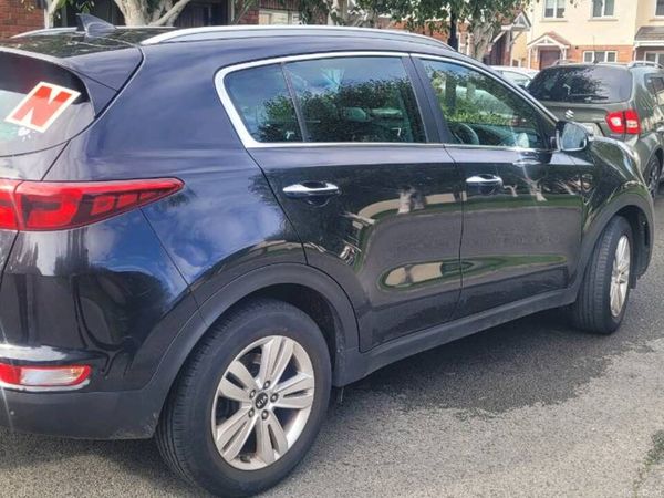 Kia Sportage SUV, Diesel, 2017, Black