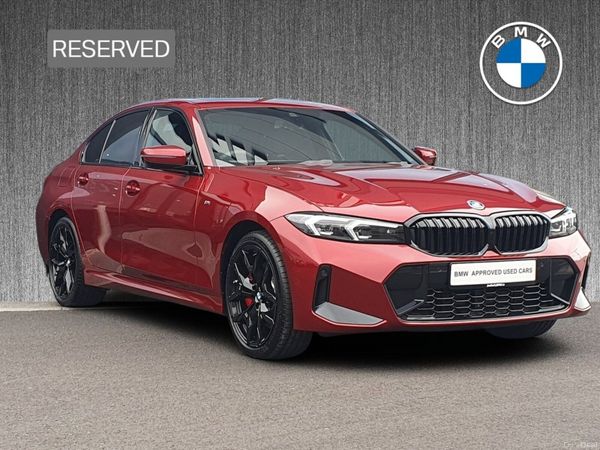 BMW 3-Series Saloon, Petrol Plug-in Hybrid, 2026, Red