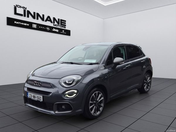 Fiat 500X MPV, Petrol Hybrid, 2023, Grey