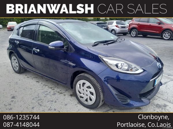 Toyota Aqua Hatchback, Petrol Hybrid, 2019, Blue