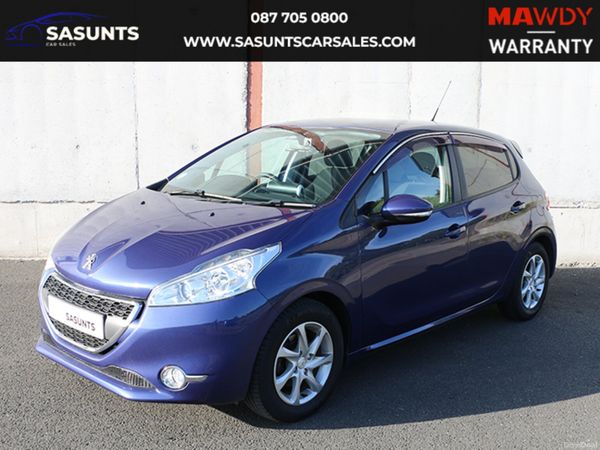 Peugeot 208 Hatchback, Petrol, 2015, Blue