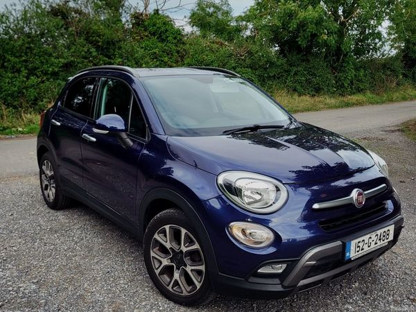 Fiat 500X SUV, Diesel, 2015, Blue
