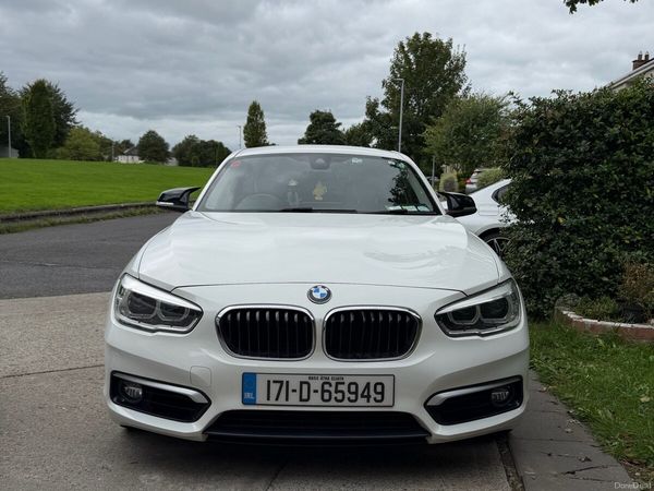 BMW 1-Series Hatchback, Petrol, 2017, White