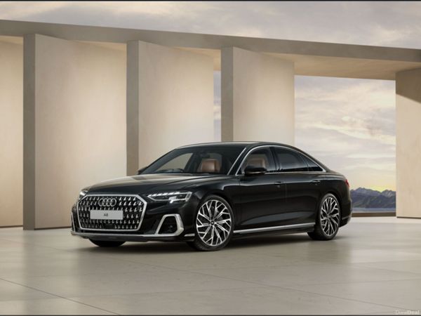 Audi A8 Saloon, Petrol Plug-in Hybrid, 2024, Black
