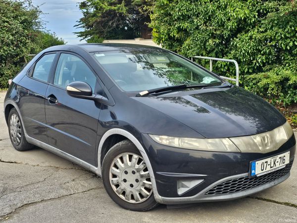 Honda Civic Hatchback, Petrol, 2007, Black
