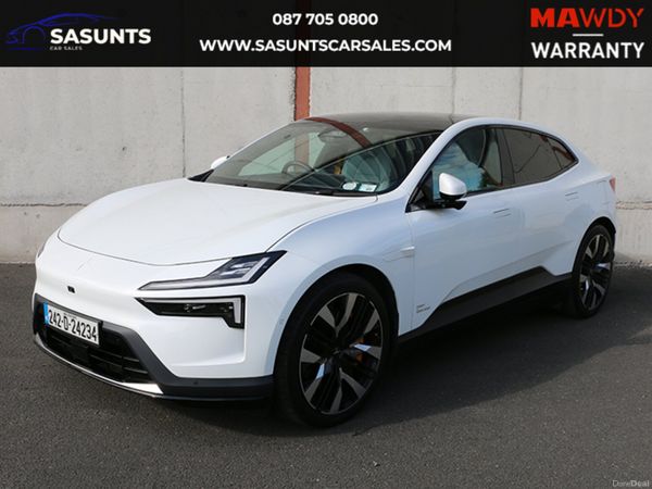 Polestar 4 Hatchback, Electric, 2024, White