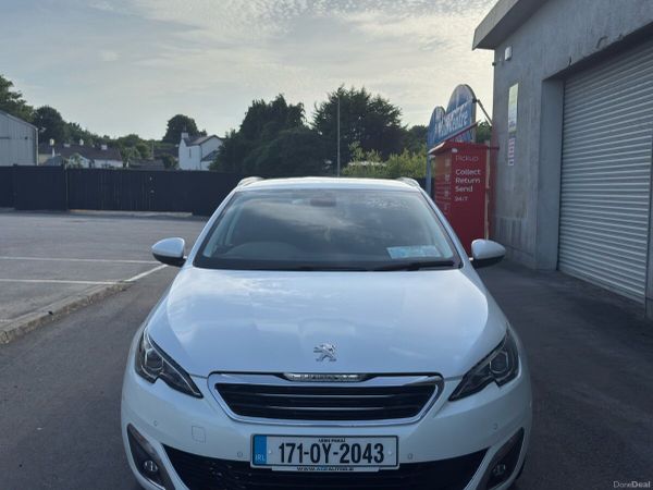 Peugeot 308 Estate, Diesel, 2017, White