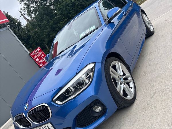 BMW 1-Series Hatchback, Diesel, 2017, Blue