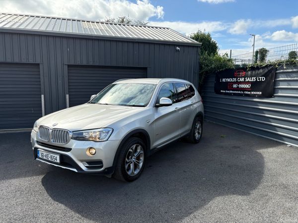BMW X3 SUV, Diesel, 2016, Silver