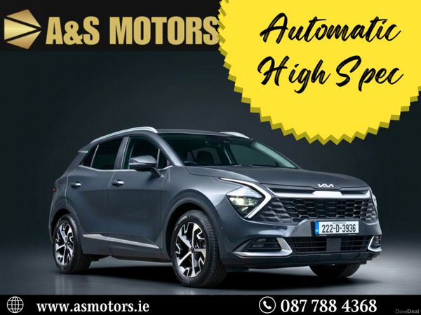 Kia Sportage SUV, Diesel Hybrid, 2022, Grey