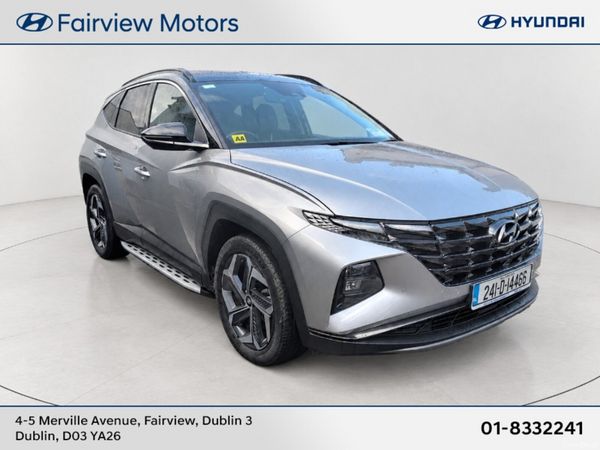 Hyundai Tucson SUV, Petrol Hybrid, 2024, Silver