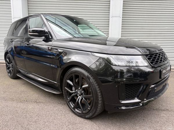 Land Rover Range Rover Sport Estate, Petrol Plug-in Hybrid, 2020, Black