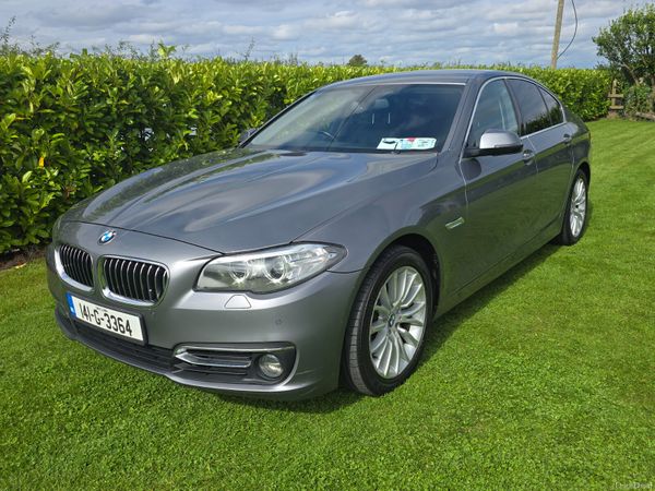 BMW 5-Series Saloon, Diesel, 2014, Grey