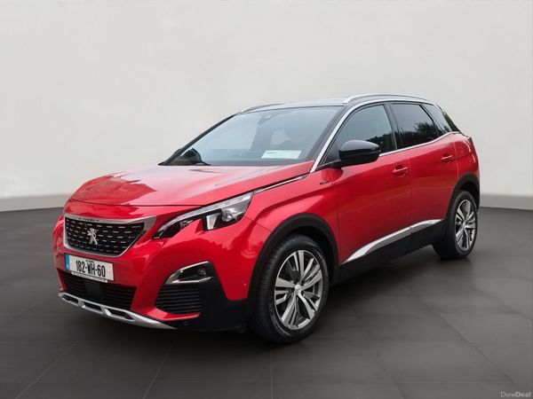 Peugeot 3008 MPV, Diesel, 2018, Red