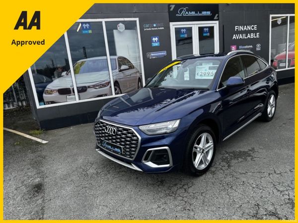 Audi Q5 SUV, Petrol Plug-in Hybrid, 2023, Blue