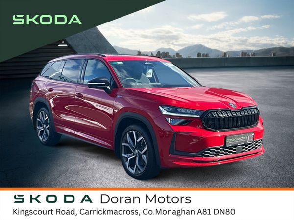 Skoda Kodiaq Estate, Diesel, 2026, Red