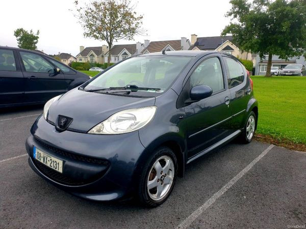 Peugeot 107 Hatchback, Petrol, 2008, Grey