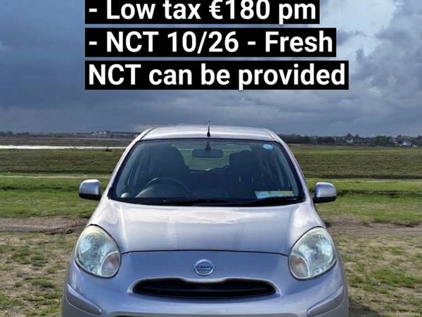 Nissan March Hatchback, Petrol, 2013, Purple