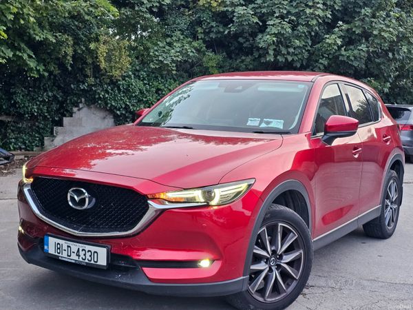 Mazda CX-5 SUV, Diesel, 2018, Red