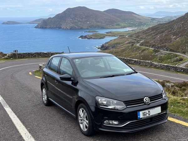 Volkswagen Polo Hatchback, Petrol, 2016, Black