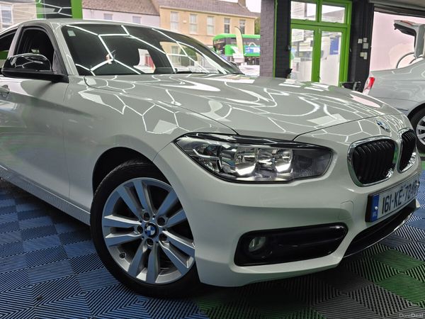 BMW 1-Series Hatchback, Diesel, 2016, White