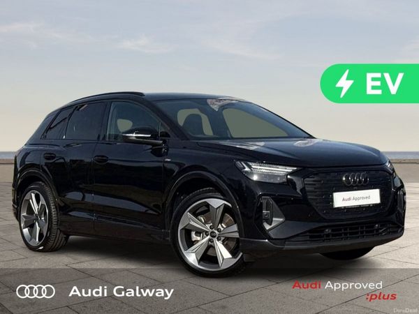 Audi Q4 e-tron SUV, Electric, 2025, Black