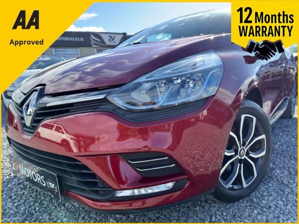 Renault Clio Hatchback, Petrol, 2019, Red