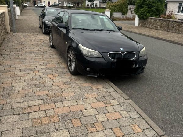 BMW 5-Series Saloon, Diesel, 2008, Black