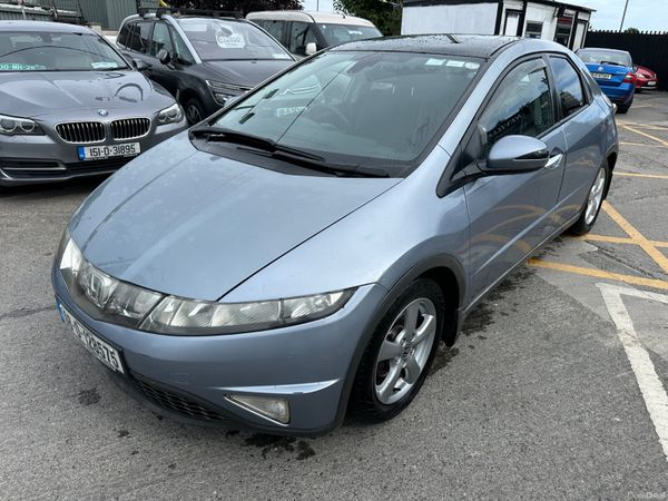 Honda Civic Hatchback, Diesel, 2008, Blue
