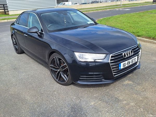 Audi A4 Saloon, Diesel, 2016, Blue