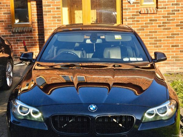 BMW 5-Series Saloon, Diesel, 2017, Black