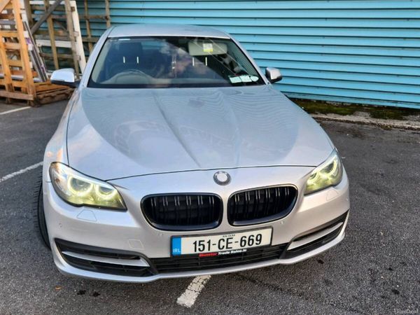 BMW 5-Series Saloon, Diesel, 2015, Silver