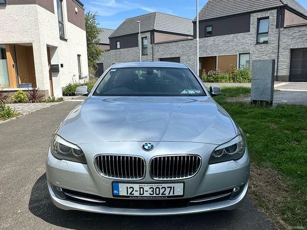 BMW 5-Series Saloon, Diesel, 2012, Silver