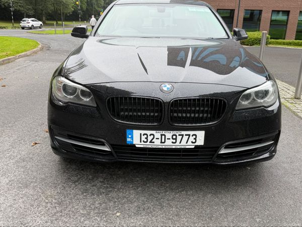 BMW 5-Series Saloon, Diesel, 2013, Black