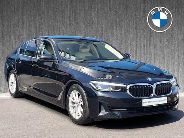 BMW 5-Series Saloon, Diesel, 2022, Black