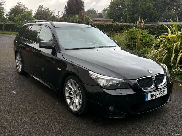 BMW 5-Series Estate, Diesel, 2008, Black