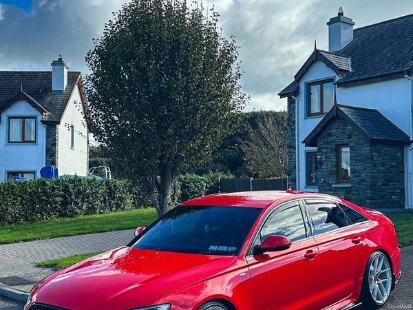 Audi A6 Saloon, Diesel, 2016, Red
