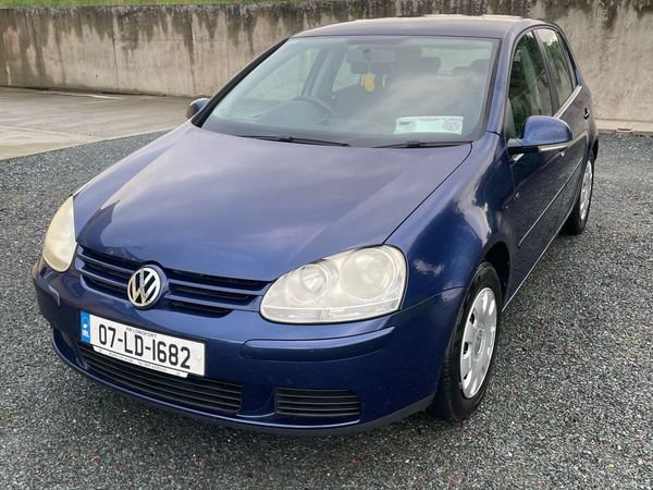 Volkswagen Golf Hatchback, Diesel, 2007, Blue